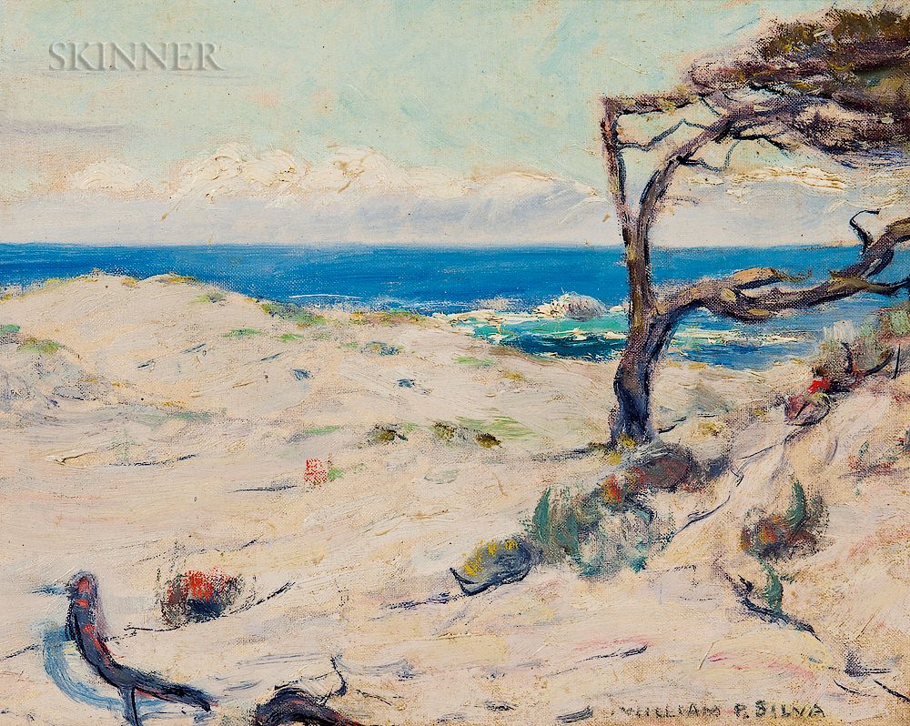 Appraisal: William Posey Silva American - Pines on the Dunes Monterey