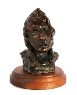 Appraisal: ROBERT H DICK BORN BRONZE SCULPTURE Robert Dick born Missouri