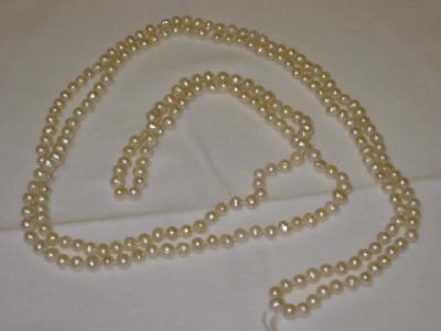 Appraisal: A CULTURED PEARL OPERA NECKLACE containing approximately two hundred and