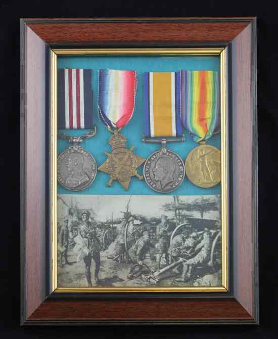 Appraisal: A WW Military Medal group to Sergeant Robert Lynch th