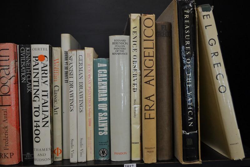 Appraisal: A SHELF OF EUROPEAN ART REFERENCE INCL TREASURES OF THE