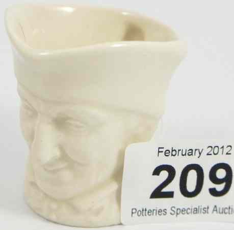 Appraisal: Royal Doulton Miniature Character Jug Cardinal D in Plain White