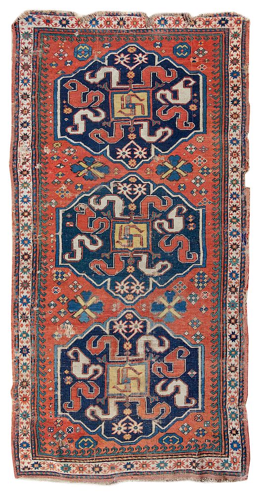 Appraisal: A Persian Wool Runner A Persian Wool Runner Early th