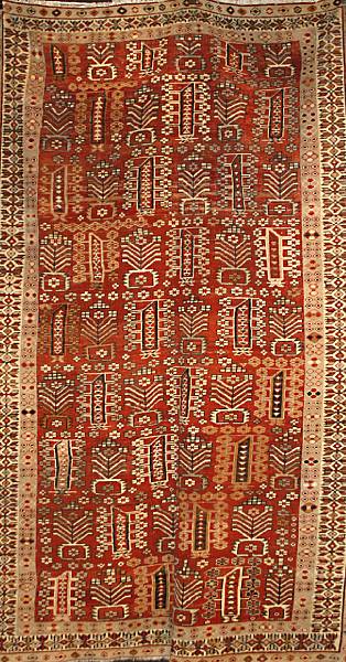 Appraisal: A Kuba rug Caucasus circa size approximately ft in x