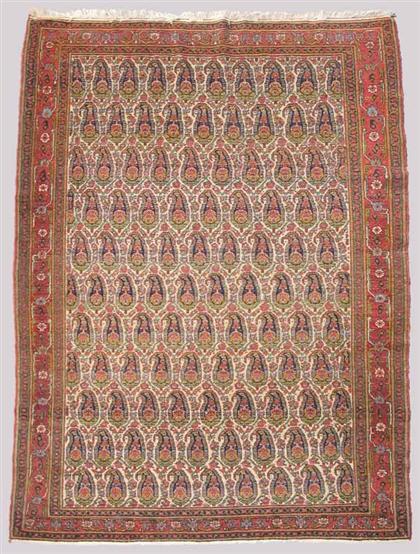 Appraisal: Senneh rug northwest persia first quarter th century ft in