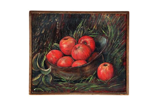 Appraisal: STILL LIFE AMERICAN SCHOOL ST HALF- TH CENTURY Oil on