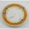 Appraisal: Nippon hand painted plate with raspberry and gold decoration Marked