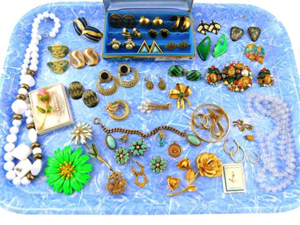 Appraisal: COSTUME JEWELRY pieces including Napier Monet Coro Giovanni Wells etc