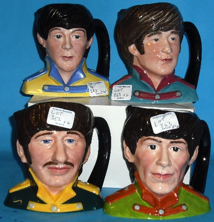 Appraisal: Royal Doulton set of Character Jugs The Beatles comprising Paul