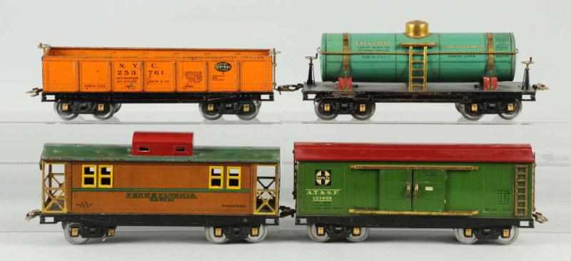 Appraisal: Lot of Dorfan Standard Gauge Freight Cars Pre-war Includes one