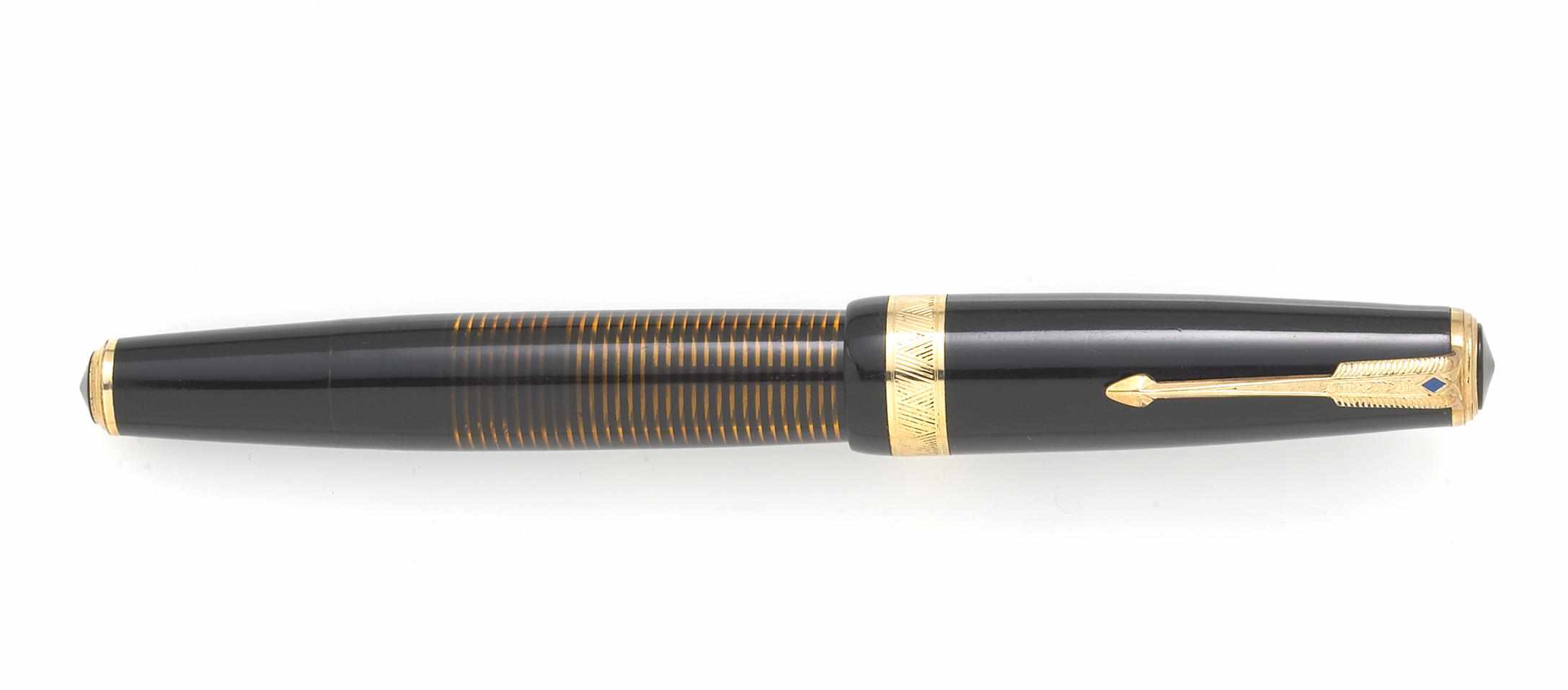 Appraisal: PARKER Senior Maxima Vacumatic Fountain Pen Black in excellent restored