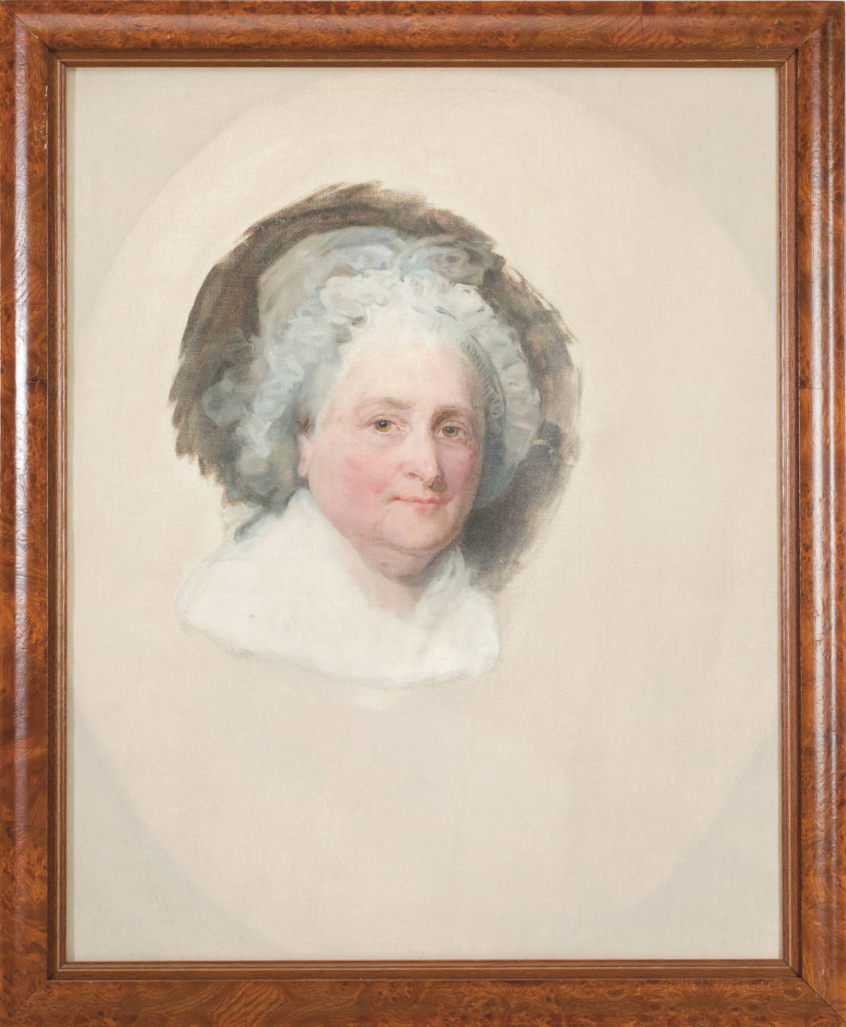 Appraisal: PAIR OF PORTRAITS OF GEORGE AND MARTHA WASHINGTON AFTER GILBERT