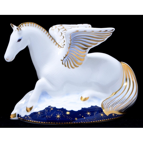 Appraisal: A Royal Crown Derby Pegasus paperweight Mythical Beasts Series exclusive