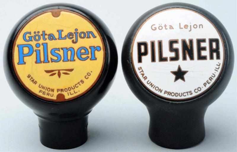 Appraisal: Lot of Gota Lejon Pilsner Beer Tap Knobs Includes one