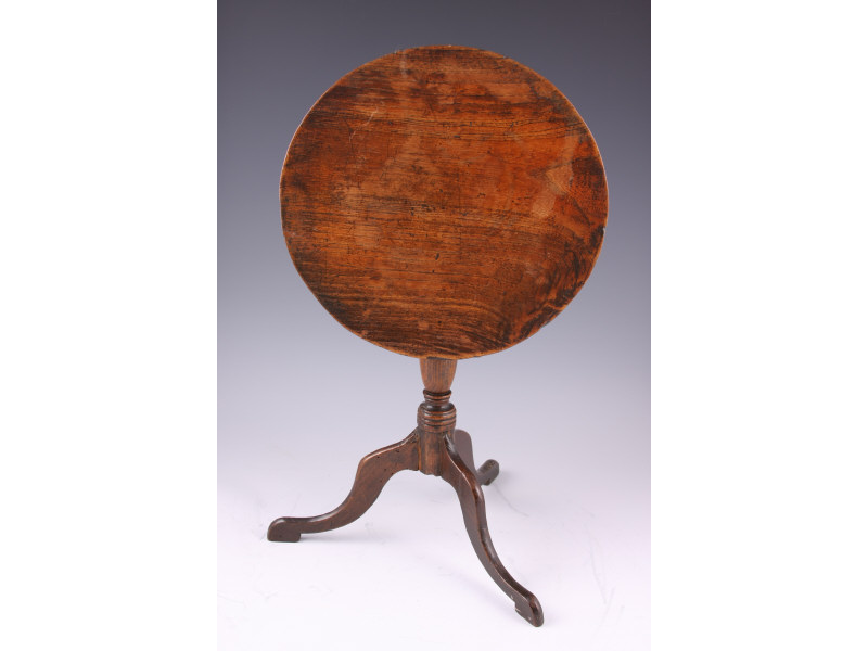 Appraisal: Antique Miniature Tilt Top Table English early th c mahogany