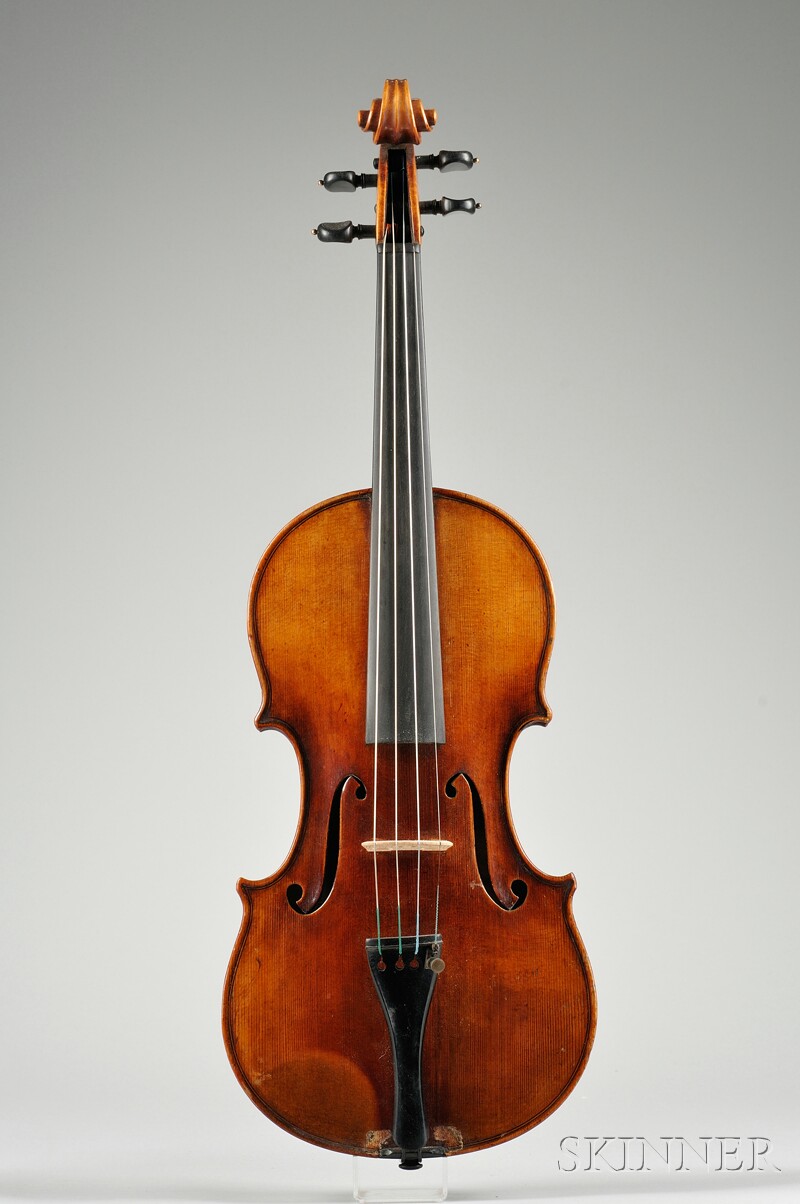 Appraisal: Markneukirchen Violin Ernst Heinrich Roth c bearing the maker's label