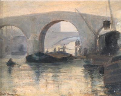 Appraisal: Cecil C P Lawson early th Century Pont Marie Paris