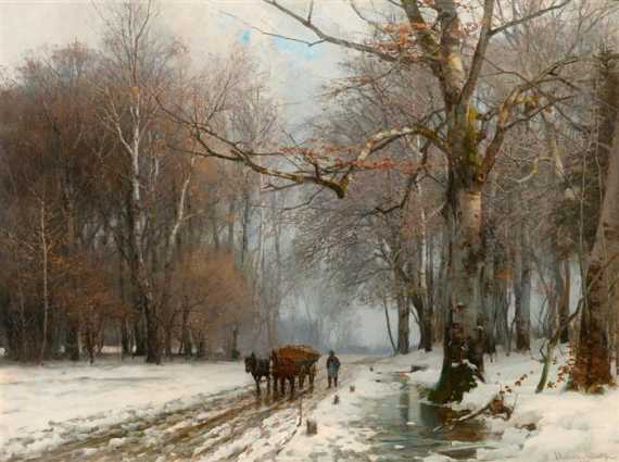 Appraisal: ANDERSEN-LUNDBY ANDERS Lundby - Copenhagen Farmer with horse and cart