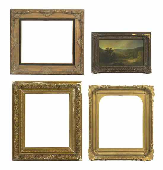 Appraisal: A Collection of Thirteen Vintage Frames some giltwood of various