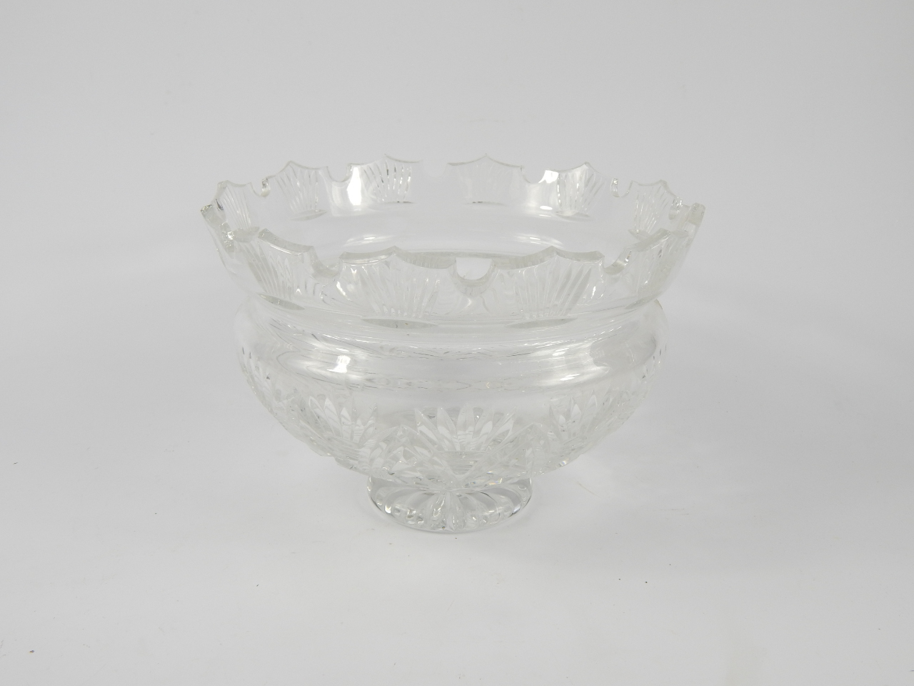 Appraisal: A Waterford cut glass Emperor bowl cm x cm