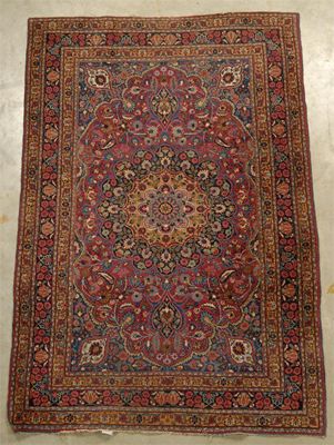 Appraisal: A Kerman rug south west Persia c x in x