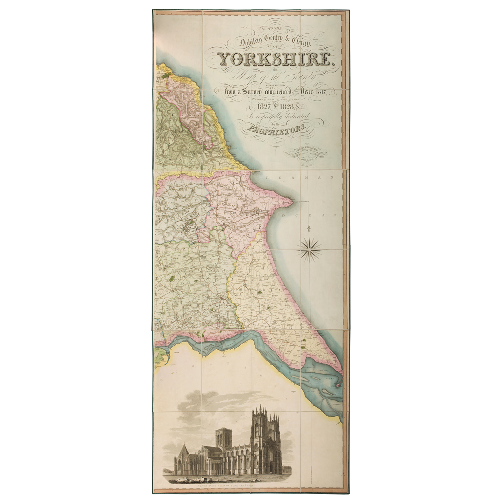 Appraisal: Yorkshire - Teesdale Henry and C Stocking Yorkshire this map