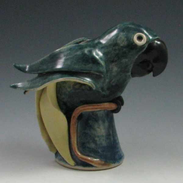 Appraisal: Sibley Studio Art Pottery Parrot signed Sibley mint ''h