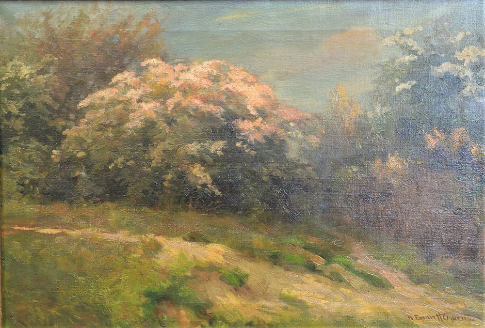 Appraisal: Robert Emmet Owen American - Path in the Sunset oil