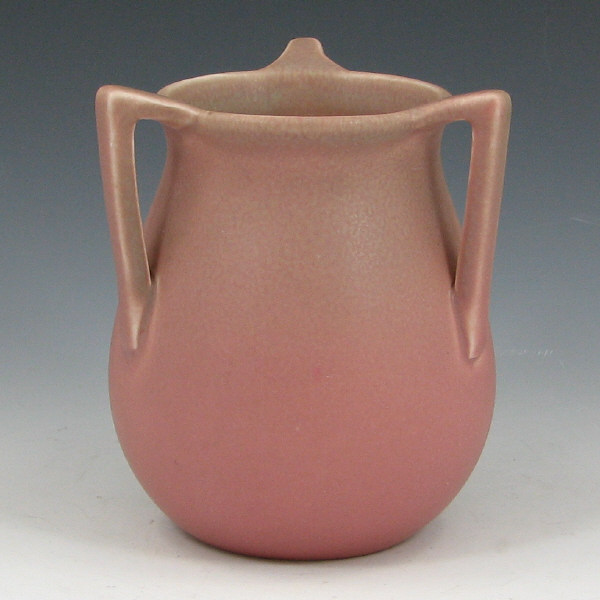 Appraisal: Rookwood Matte Green Pink Vase - Mint Matte green over