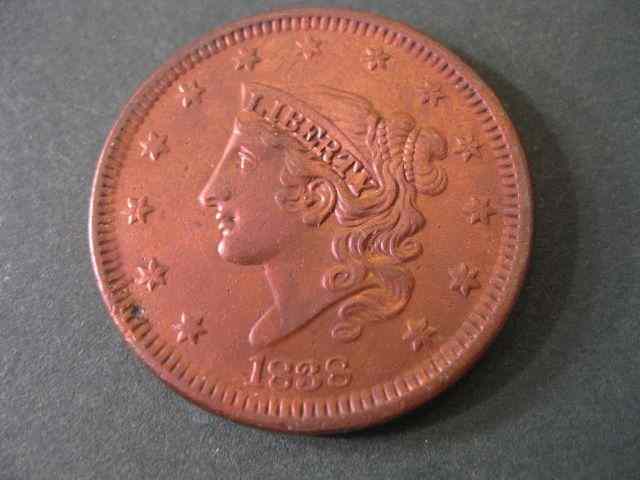 Appraisal: U S Large Cent matron head choice A U