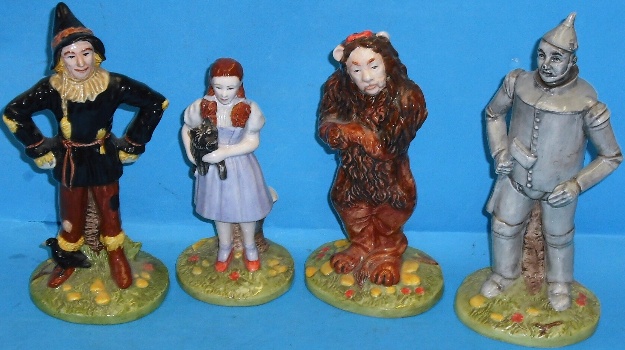 Appraisal: Royal Doulton Figures from the Wizard of Oz series comprising