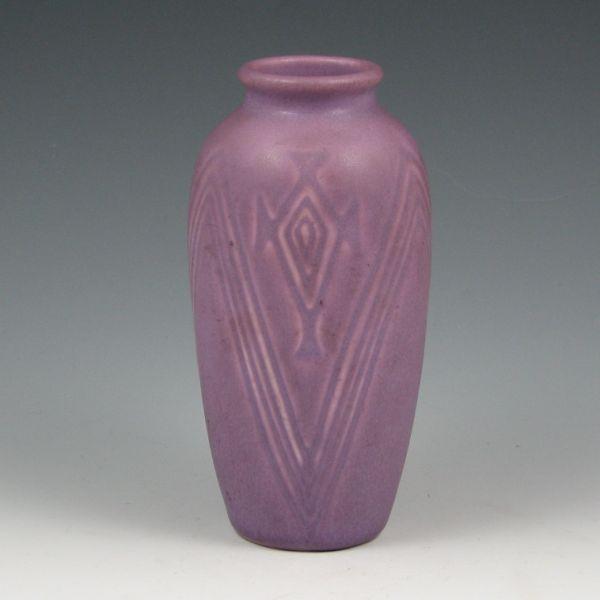 Appraisal: Excellent Rookwood vase from in matte purple with Native American