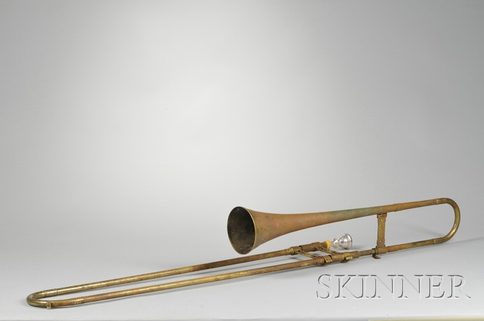 Appraisal: Baroque Sackbut Trombone Christopher Monk Surrey c with case