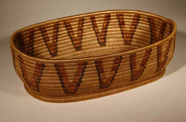 Appraisal: A Native American California Mission basket A Native American California