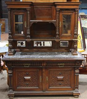 Appraisal: Continental Buffet a Deux Corps early th century in the