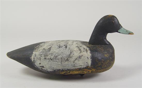 Appraisal: Carved Duck Decoy Dated early th century Working decoy with