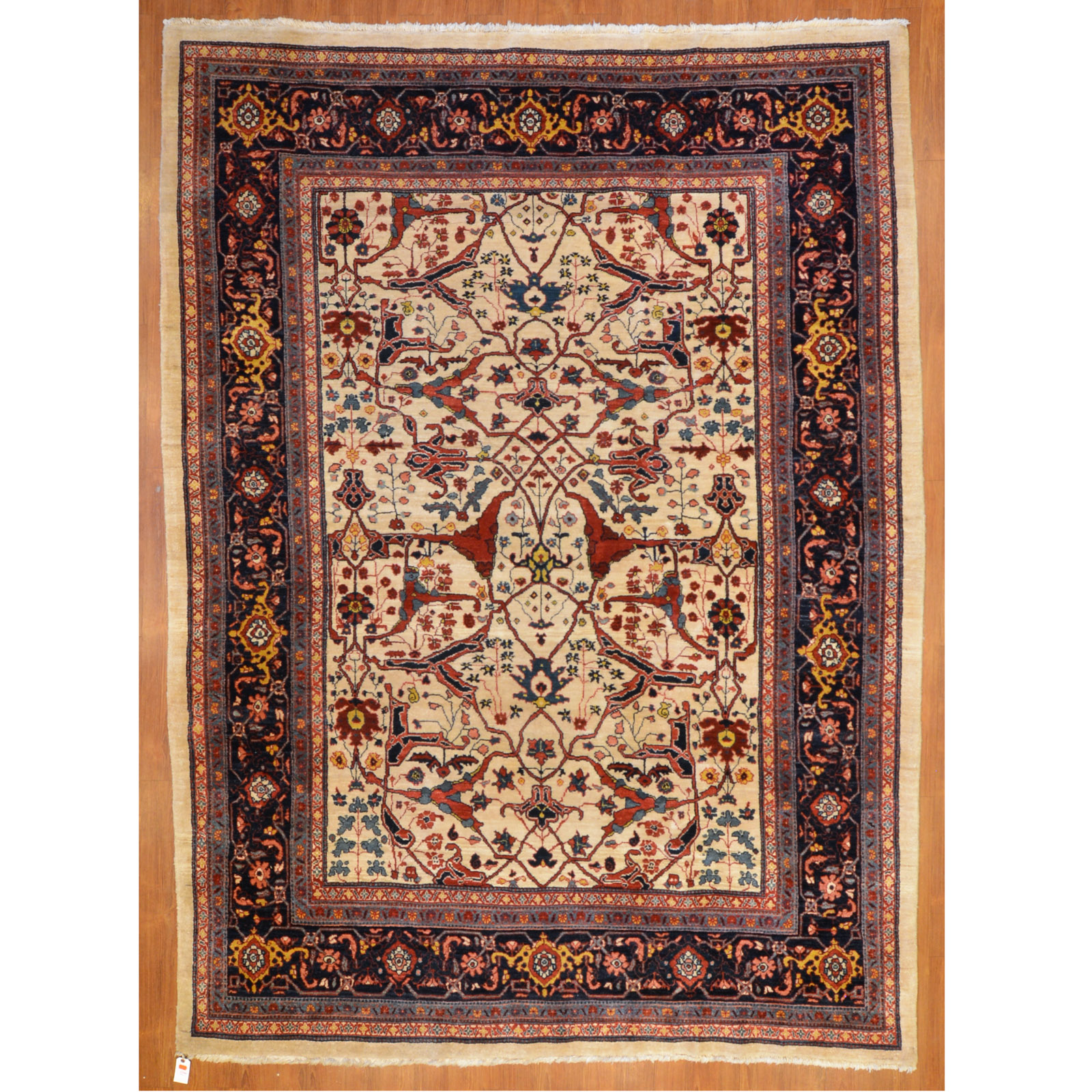 Appraisal: BIJAR RUG PERSIA X Fourth quarter- th century hand-knotted wool