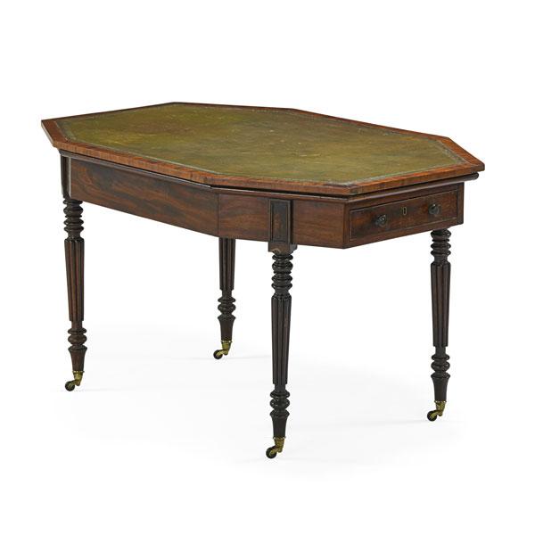 Appraisal: GEORGE III WRITING TABLE Condition Report