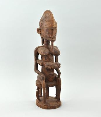 Appraisal: An African Fertility Fetish ca th Century A hand carved