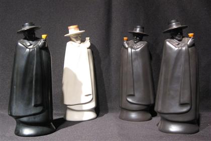 Appraisal: Four piece Wedgwood Don decanters H in PROVENANCE The Collection