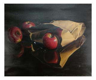 Appraisal: E P Mendoza Still Life Oil on Canvas E P