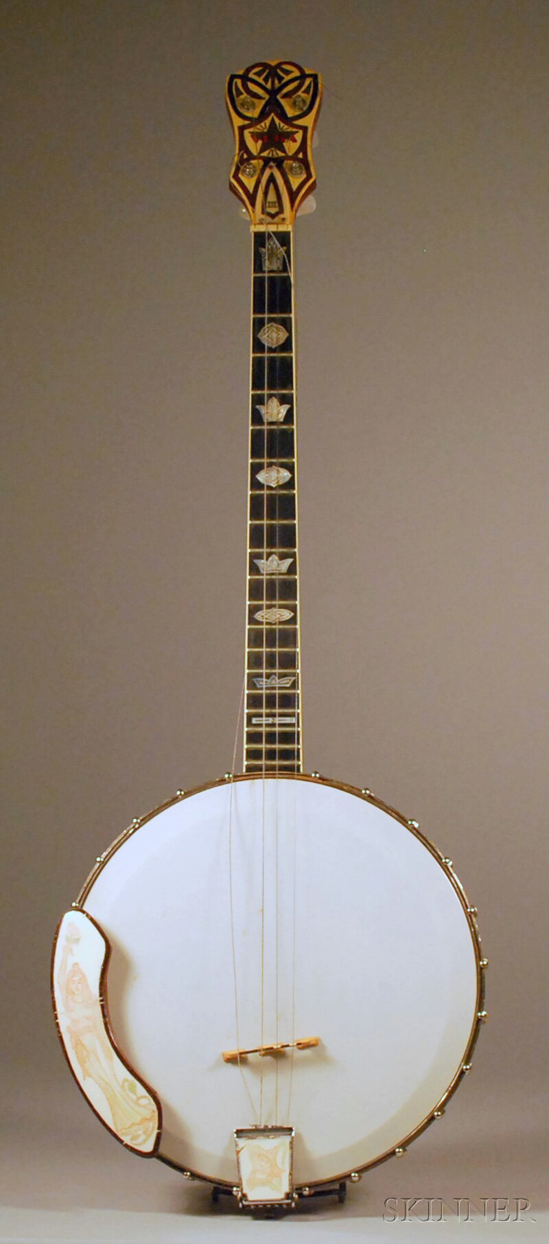 Appraisal: American Tenor Banjo The Vega Company Boston c labeled THE