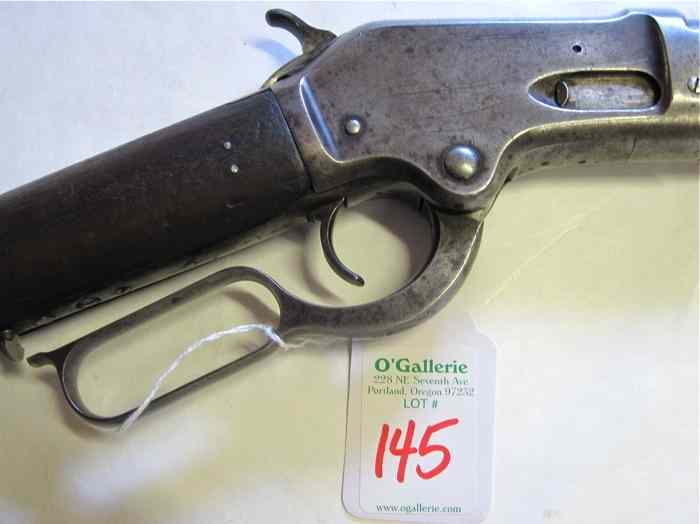 Appraisal: ANTIQUE COLT-BURGESS LEVER ACTION RIFLE - WCF caliber '' round