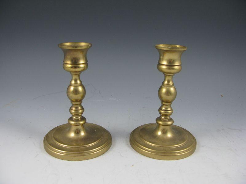 Appraisal: Pair of Brass Candlesticks