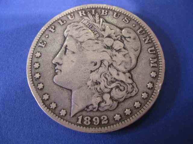 Appraisal: -CC U S Morgan Silver Dollar VF