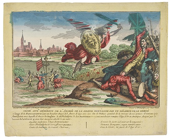 Appraisal: AMERICAN REVOLUTION--PRINTS D die aux G n raux de l'Arme