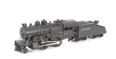 Appraisal: Lionel - - Loco and Tender No A SF -Rail