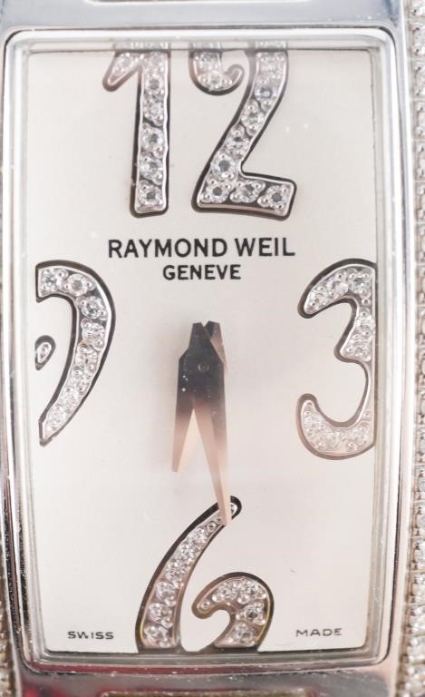 Appraisal: Raymond Weil Collection Shine Ladies SS Diamond Swiss made watch