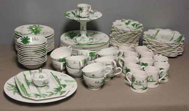 Appraisal: Lot of English Porcelain By Deborah Sears A nice pattern