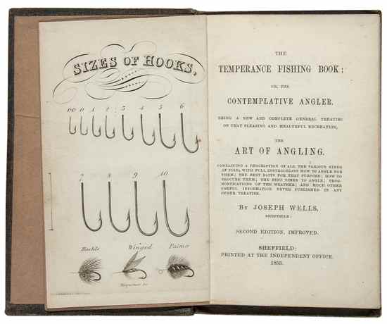 Appraisal: Wells Joseph The Temperance Fishing Book or the Contemplative Angler